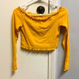 Cute crop top forever 21 (brand cut)